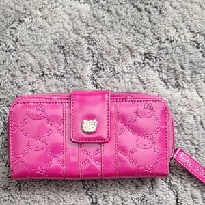 Loungefly Sanrio Hello Kitty Lg Zip Wallet EUC